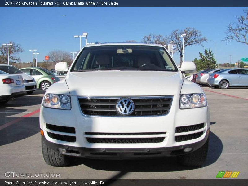 Campanella White / Pure Beige 2007 Volkswagen Touareg V6