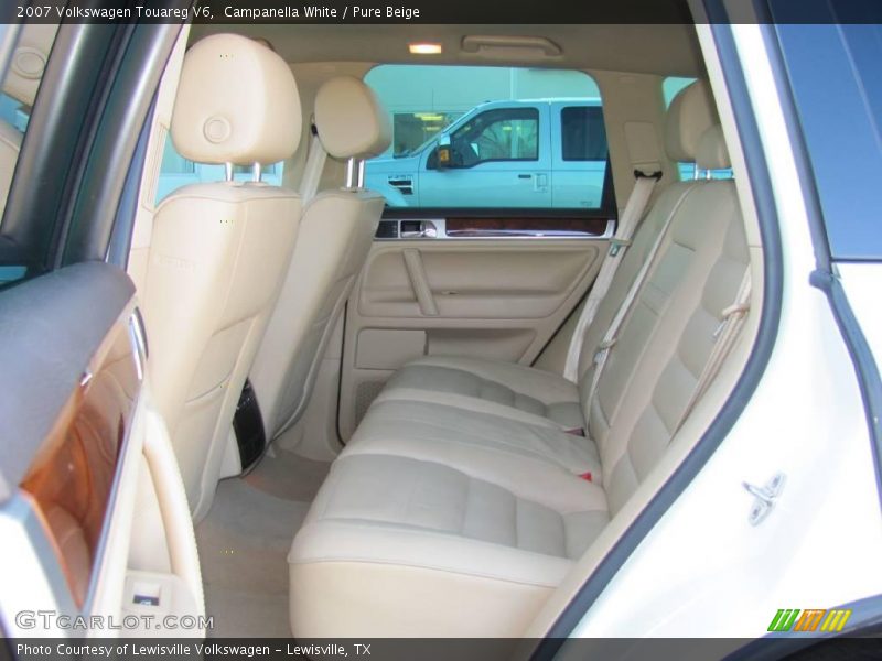 Campanella White / Pure Beige 2007 Volkswagen Touareg V6