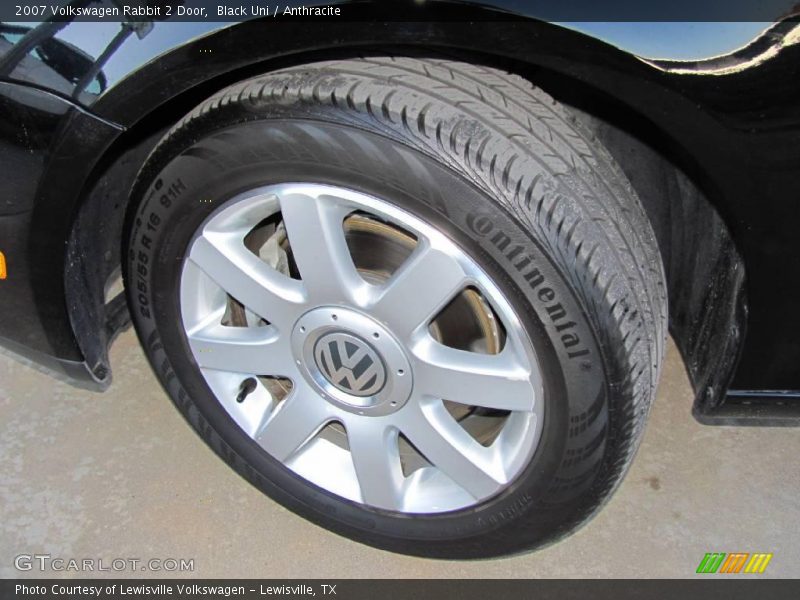 Black Uni / Anthracite 2007 Volkswagen Rabbit 2 Door