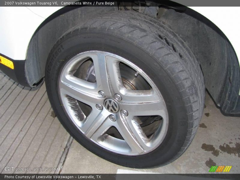 Campanella White / Pure Beige 2007 Volkswagen Touareg V6