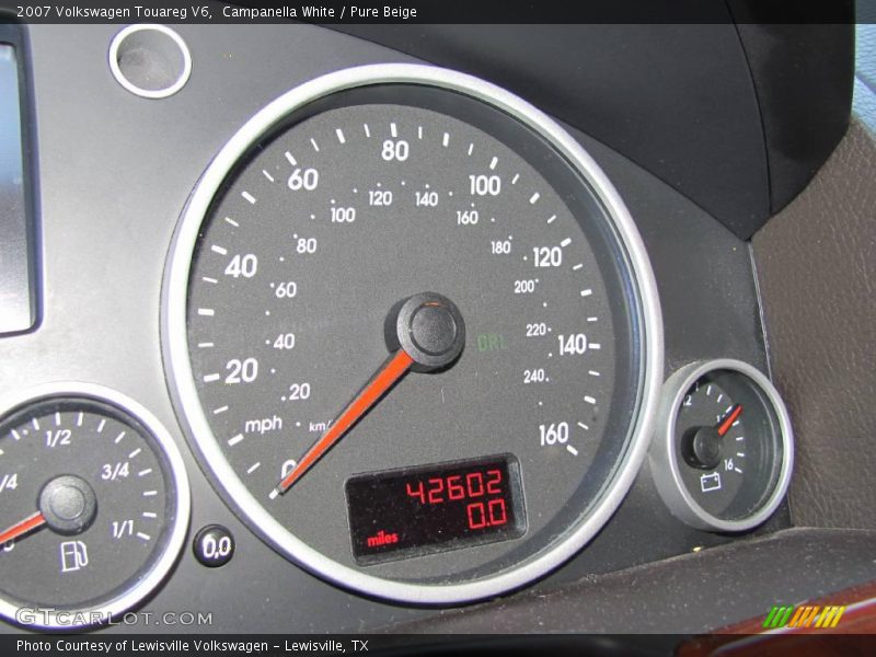 Campanella White / Pure Beige 2007 Volkswagen Touareg V6