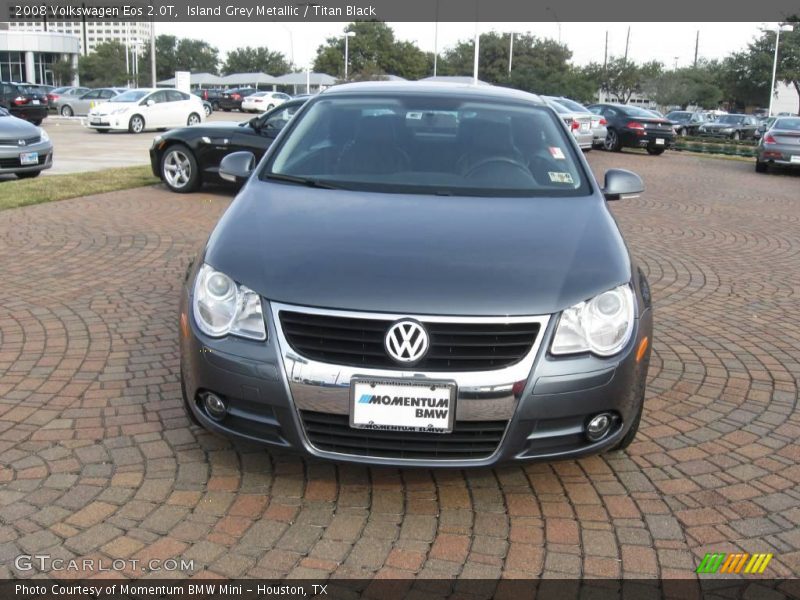 Island Grey Metallic / Titan Black 2008 Volkswagen Eos 2.0T