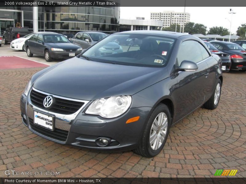 Island Grey Metallic / Titan Black 2008 Volkswagen Eos 2.0T