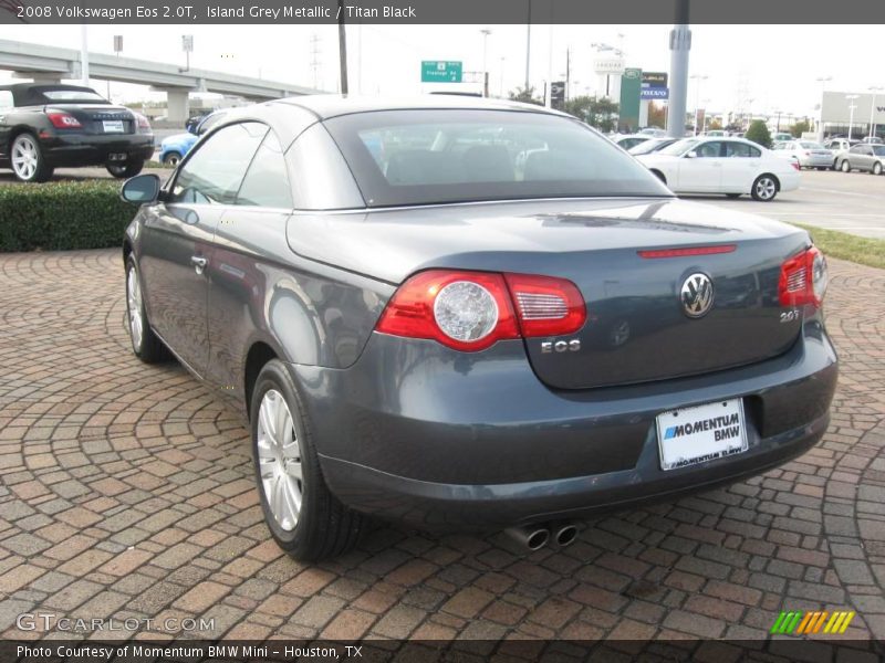 Island Grey Metallic / Titan Black 2008 Volkswagen Eos 2.0T