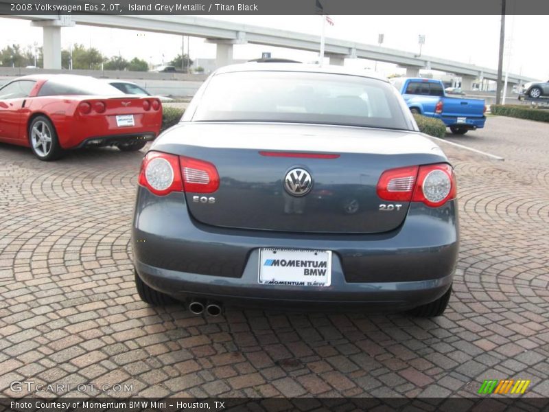 Island Grey Metallic / Titan Black 2008 Volkswagen Eos 2.0T