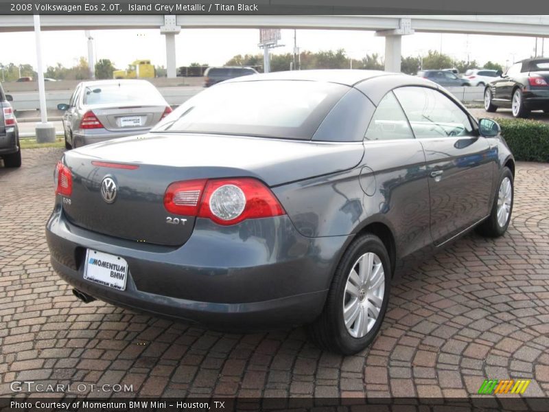 Island Grey Metallic / Titan Black 2008 Volkswagen Eos 2.0T