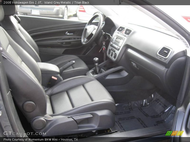 Island Grey Metallic / Titan Black 2008 Volkswagen Eos 2.0T