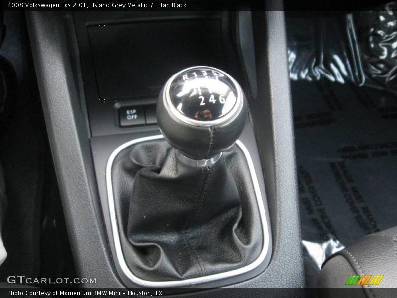Island Grey Metallic / Titan Black 2008 Volkswagen Eos 2.0T