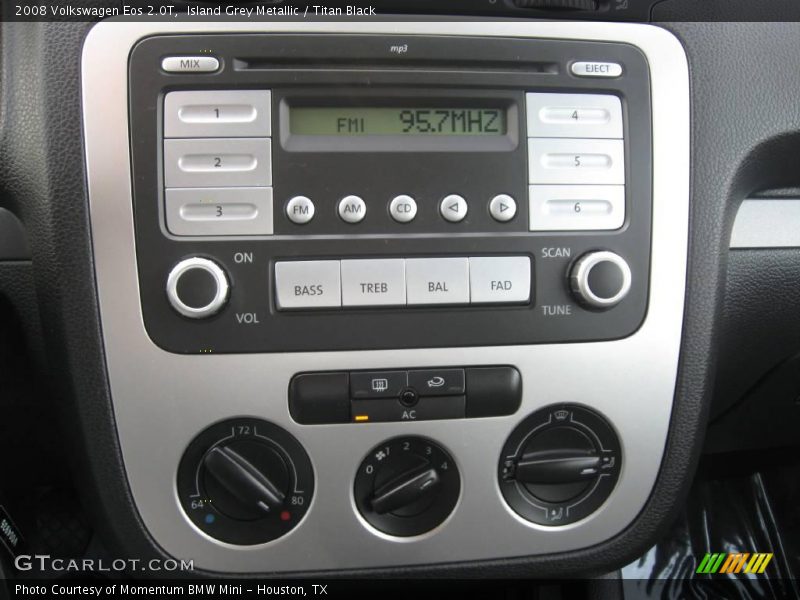 Island Grey Metallic / Titan Black 2008 Volkswagen Eos 2.0T