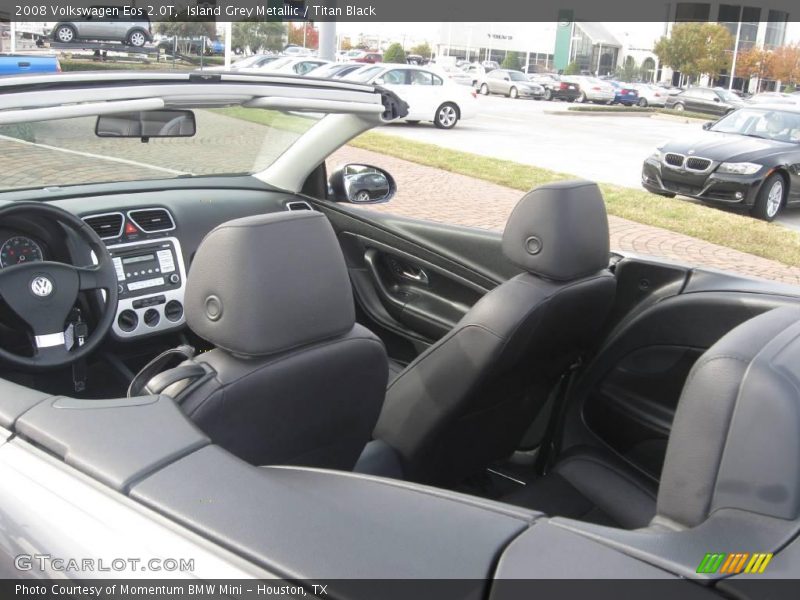 Island Grey Metallic / Titan Black 2008 Volkswagen Eos 2.0T