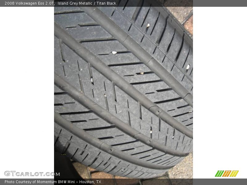 Island Grey Metallic / Titan Black 2008 Volkswagen Eos 2.0T