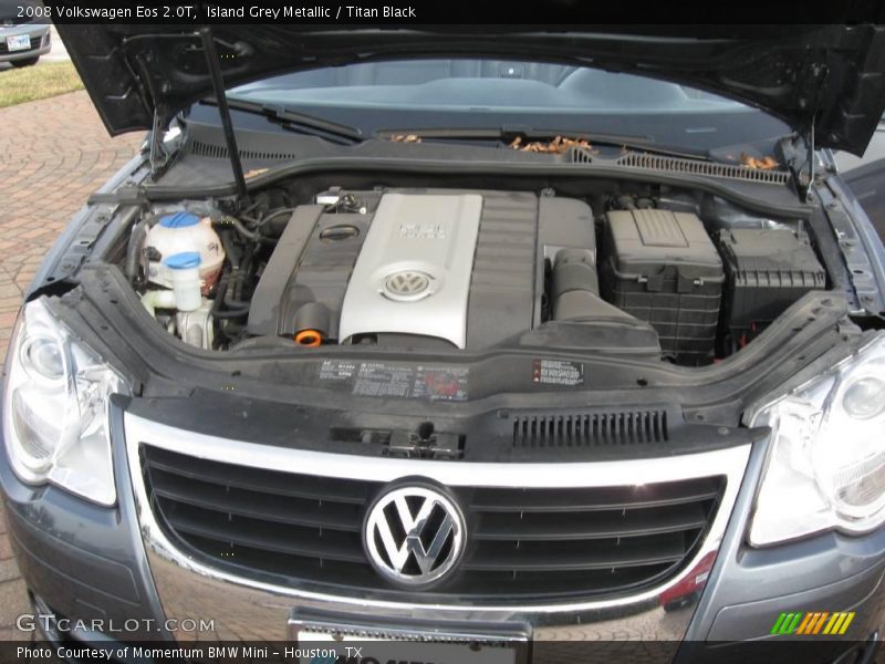 Island Grey Metallic / Titan Black 2008 Volkswagen Eos 2.0T