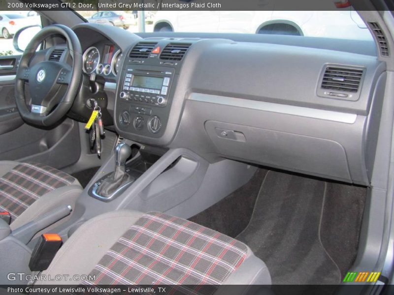 United Grey Metallic / Interlagos Plaid Cloth 2008 Volkswagen GTI 2 Door