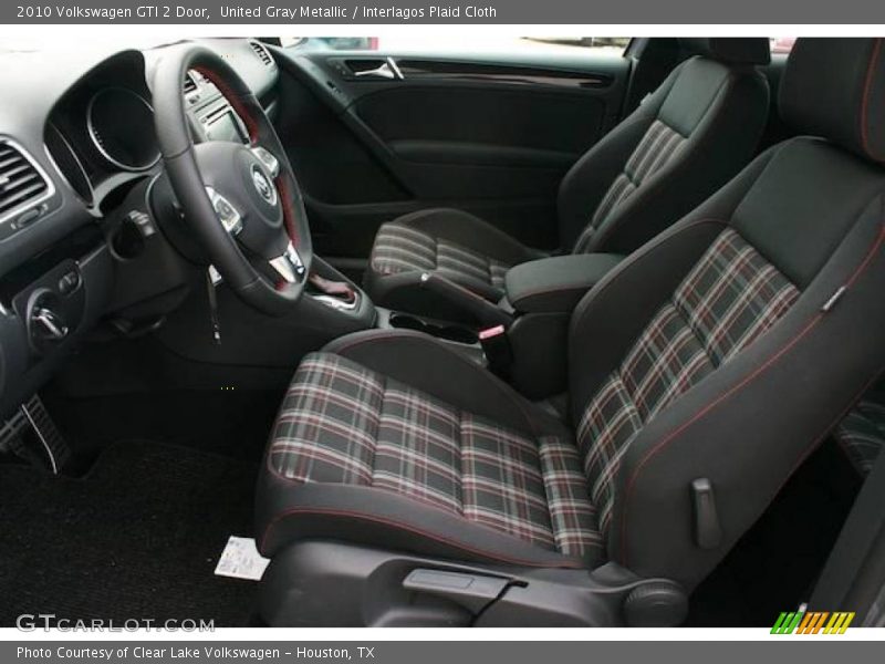 United Gray Metallic / Interlagos Plaid Cloth 2010 Volkswagen GTI 2 Door