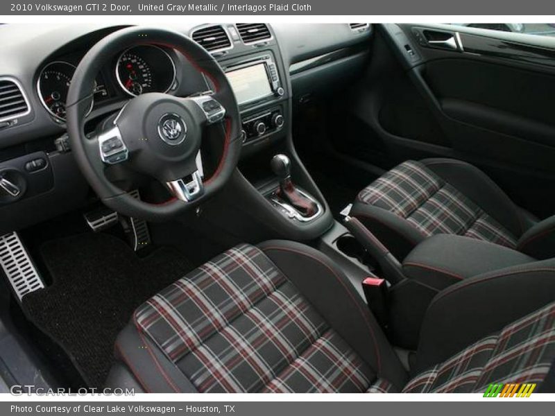 United Gray Metallic / Interlagos Plaid Cloth 2010 Volkswagen GTI 2 Door