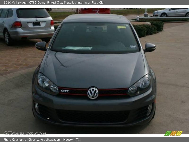 United Gray Metallic / Interlagos Plaid Cloth 2010 Volkswagen GTI 2 Door