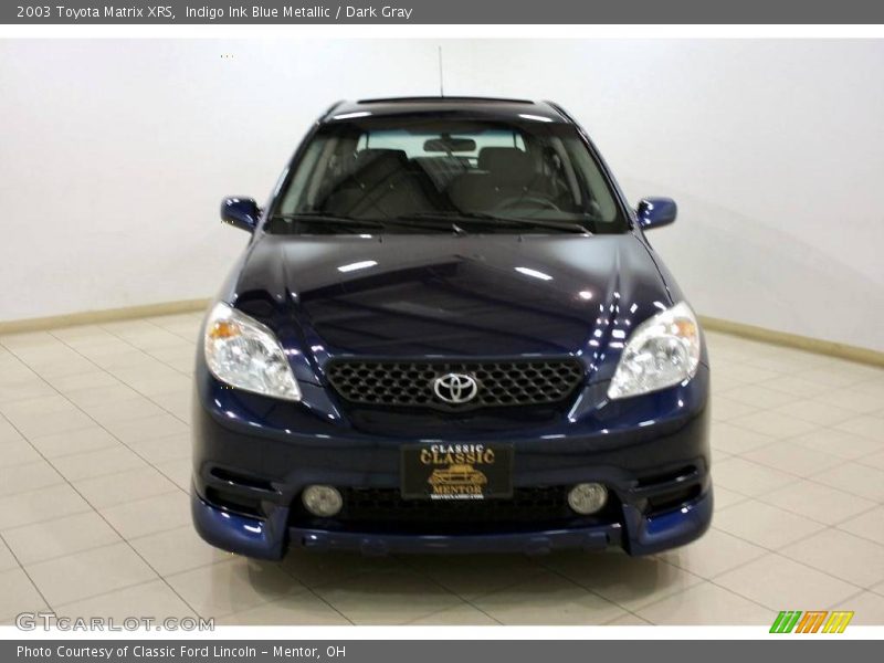 Indigo Ink Blue Metallic / Dark Gray 2003 Toyota Matrix XRS