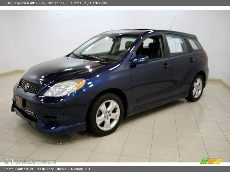 Indigo Ink Blue Metallic / Dark Gray 2003 Toyota Matrix XRS