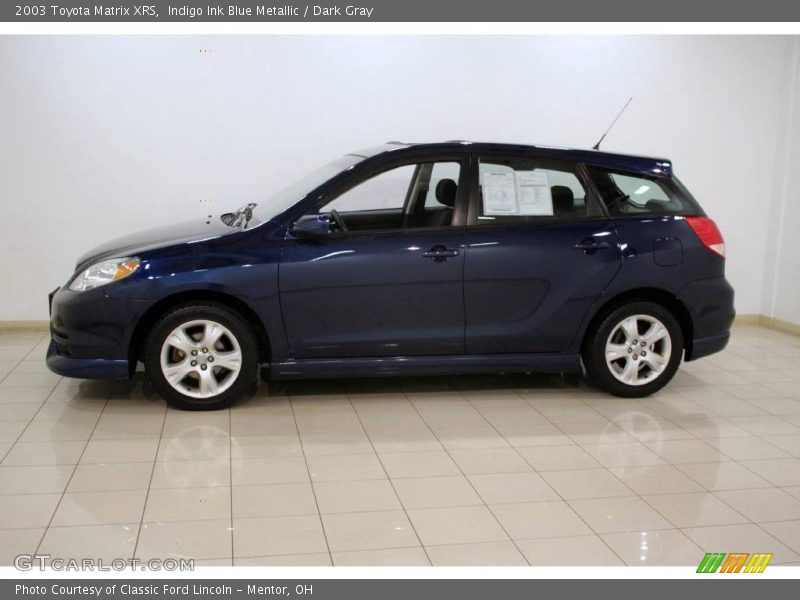 Indigo Ink Blue Metallic / Dark Gray 2003 Toyota Matrix XRS