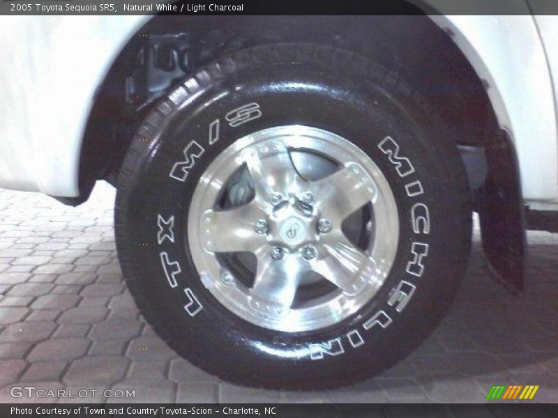 Natural White / Light Charcoal 2005 Toyota Sequoia SR5