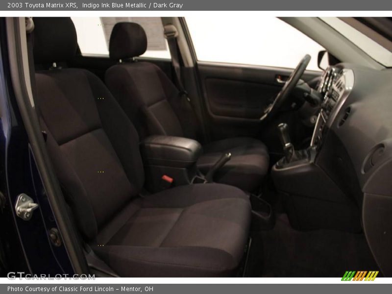 Indigo Ink Blue Metallic / Dark Gray 2003 Toyota Matrix XRS