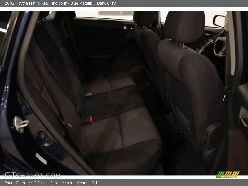 Indigo Ink Blue Metallic / Dark Gray 2003 Toyota Matrix XRS