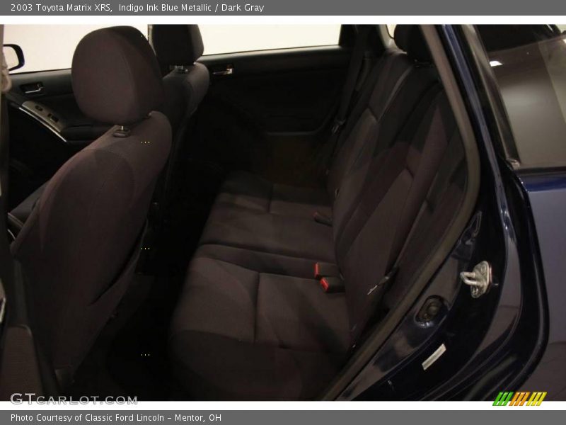 Indigo Ink Blue Metallic / Dark Gray 2003 Toyota Matrix XRS