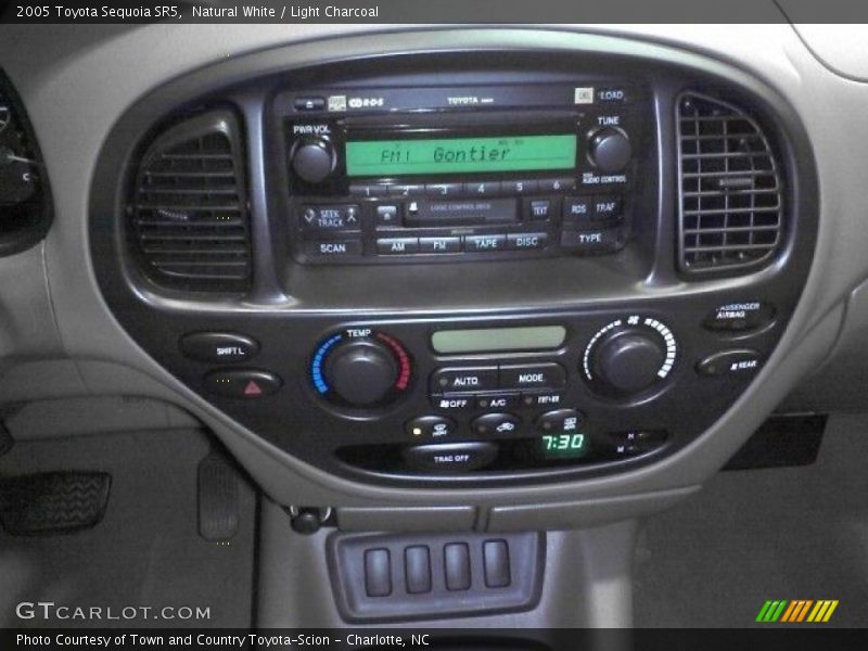 Natural White / Light Charcoal 2005 Toyota Sequoia SR5