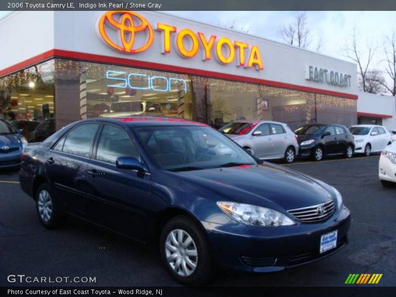 Indigo Ink Pearl / Stone Gray 2006 Toyota Camry LE