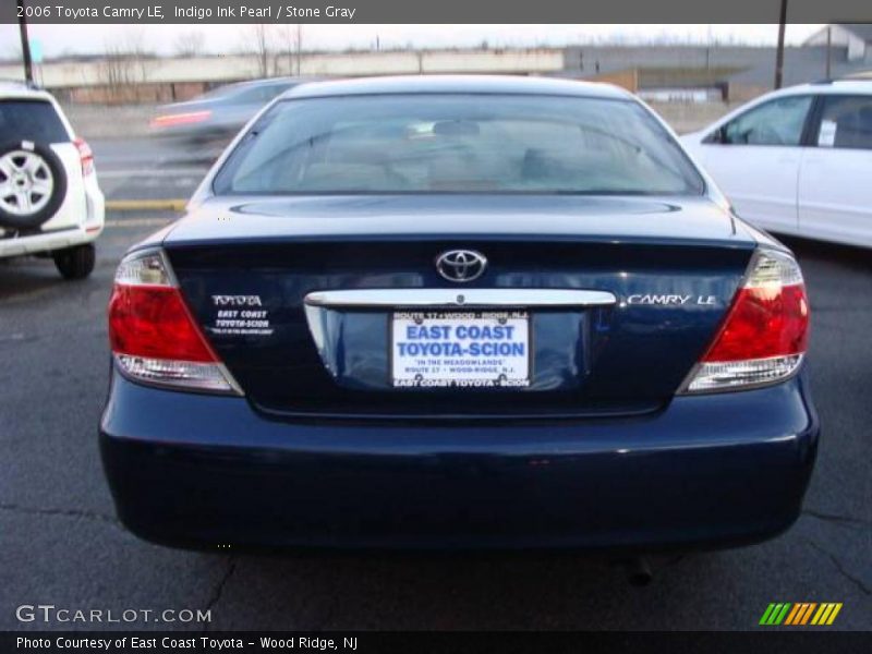 Indigo Ink Pearl / Stone Gray 2006 Toyota Camry LE