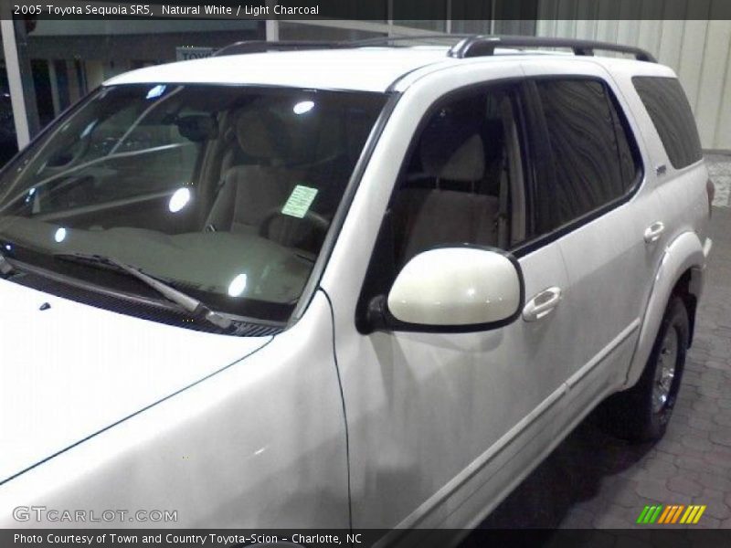 Natural White / Light Charcoal 2005 Toyota Sequoia SR5