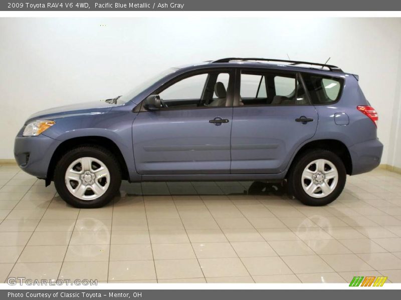 Pacific Blue Metallic / Ash Gray 2009 Toyota RAV4 V6 4WD