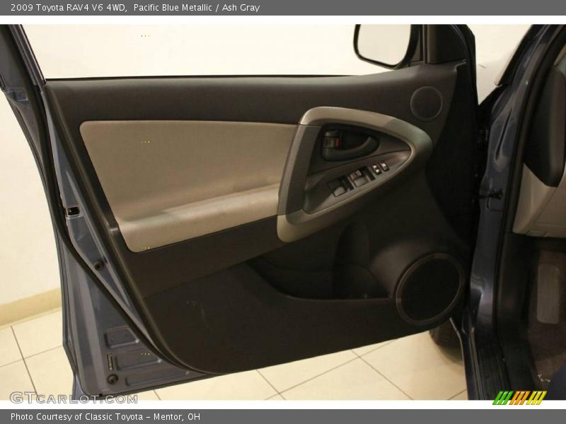 Pacific Blue Metallic / Ash Gray 2009 Toyota RAV4 V6 4WD
