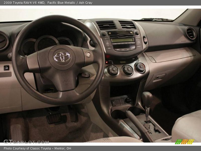Pacific Blue Metallic / Ash Gray 2009 Toyota RAV4 V6 4WD