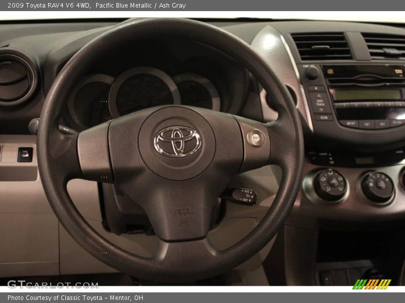 Pacific Blue Metallic / Ash Gray 2009 Toyota RAV4 V6 4WD