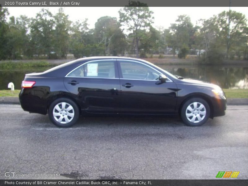 Black / Ash Gray 2010 Toyota Camry LE