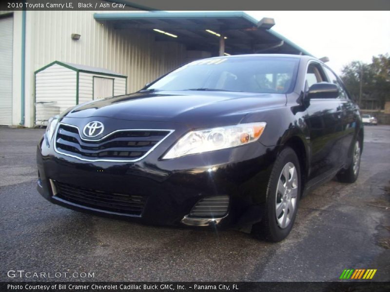 Black / Ash Gray 2010 Toyota Camry LE