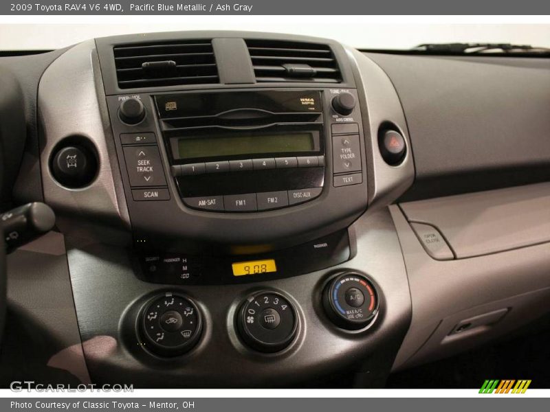 Pacific Blue Metallic / Ash Gray 2009 Toyota RAV4 V6 4WD