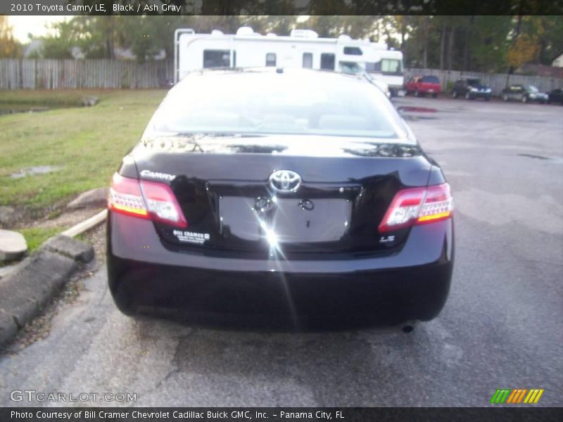 Black / Ash Gray 2010 Toyota Camry LE