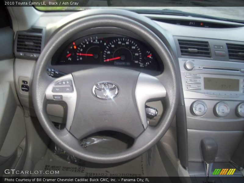 Black / Ash Gray 2010 Toyota Camry LE