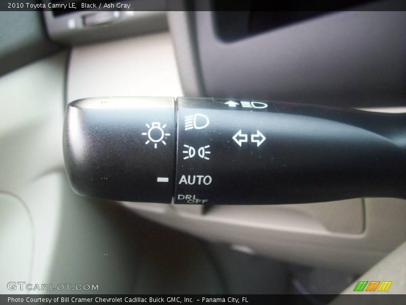 Black / Ash Gray 2010 Toyota Camry LE