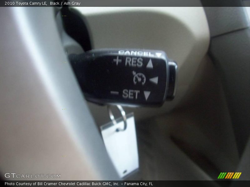 Black / Ash Gray 2010 Toyota Camry LE