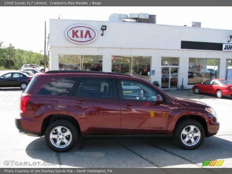 Cranberry Red Metallic / Beige 2008 Suzuki XL7 Limited