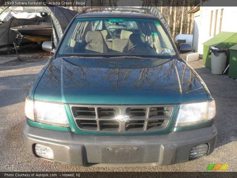 Acadia Green / Beige 1999 Subaru Forester L