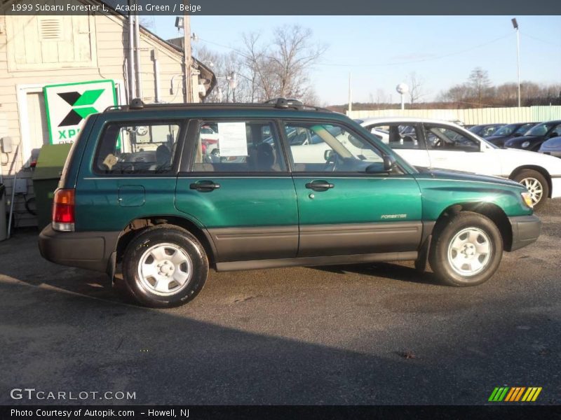 Acadia Green / Beige 1999 Subaru Forester L