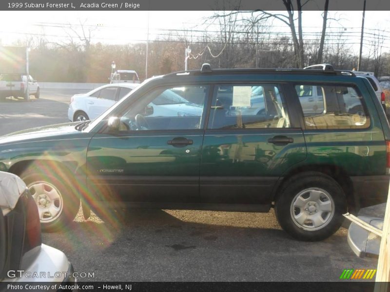 Acadia Green / Beige 1999 Subaru Forester L