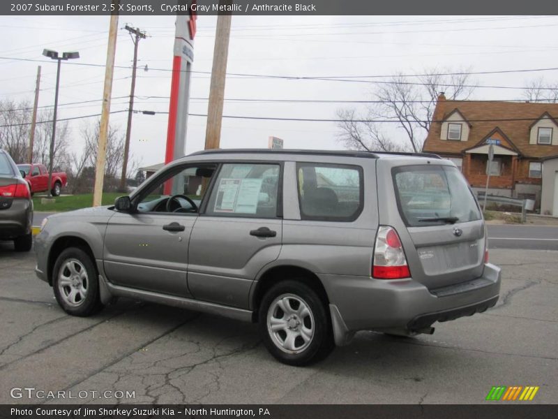 Crystal Gray Metallic / Anthracite Black 2007 Subaru Forester 2.5 X Sports
