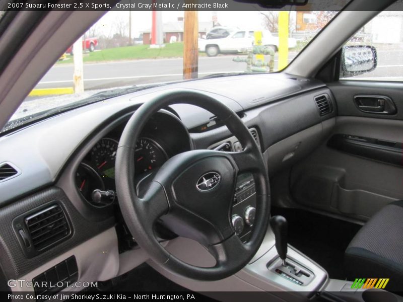 Crystal Gray Metallic / Anthracite Black 2007 Subaru Forester 2.5 X Sports