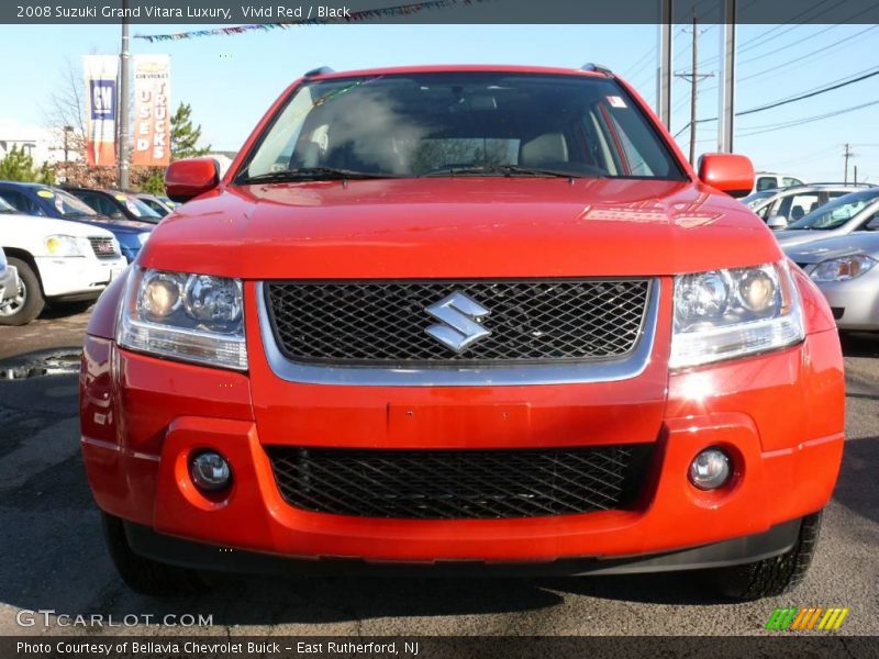 Vivid Red / Black 2008 Suzuki Grand Vitara Luxury