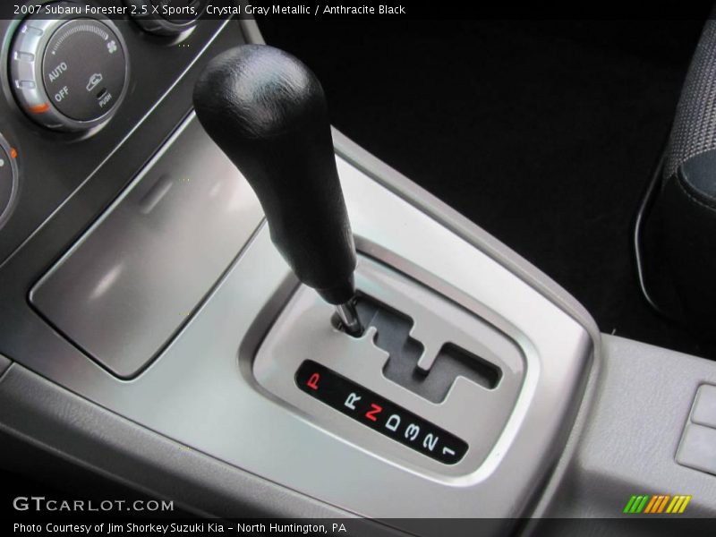 Crystal Gray Metallic / Anthracite Black 2007 Subaru Forester 2.5 X Sports